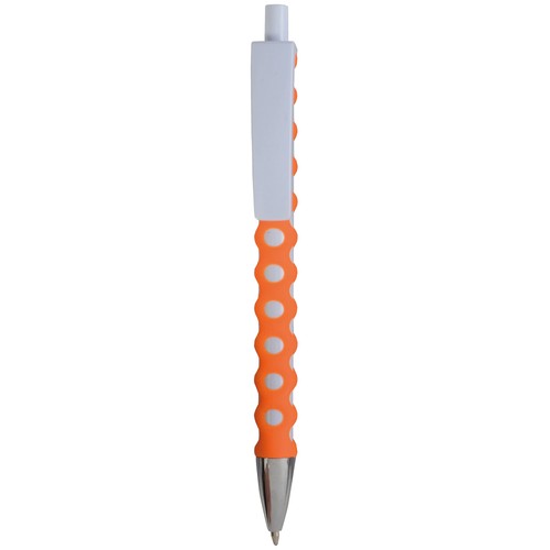 Stylo bille à déclic en plastique - 1