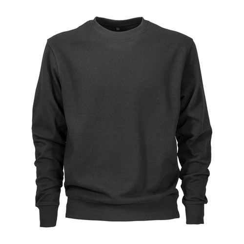 Sweat col rond, 60% polyester/40% coton 280 g/m2. Tailles : S/M/L/XL/XXL - 1