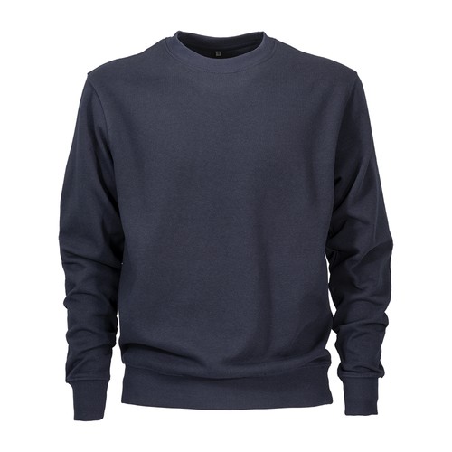 Round-neck sweatshirt, 60% polyester/40% cotton (280 g/m2). Sizes: S/M/L/XL/XXL