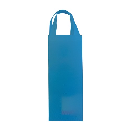 Shopper porte-bouteille en TNT 100g/m2 thermosoudé, anses longues - 2