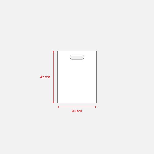 Shopper en TNT 80g/m2 thermosoudé - 3