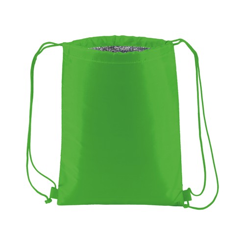 Sac à dos thermique en polyester 210 T avec fermeture réglable à cordon - 2