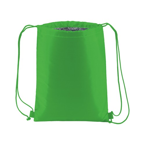 Sac à dos thermique en polyester 210 T avec fermeture réglable à cordon - 3