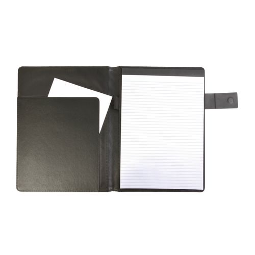 Conférencier (A4) tissu mélangé avec bloc de papier à lignes - 2