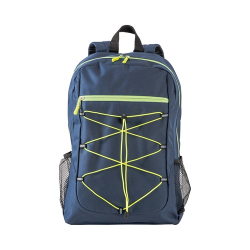 Sac à dos en polyester 600D avec 4 poches dont 2 latérales en filet - 2