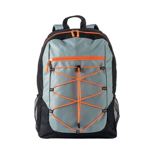 Sac à dos en polyester 600D avec 4 poches dont 2 latérales en filet - 2