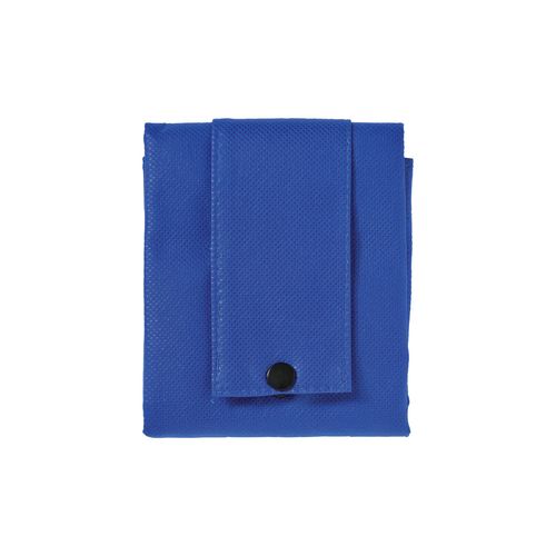 Shopper pliable avec soufflet en TNT 80g/m2, anses courtes - 3