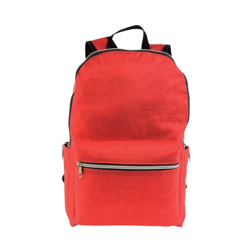 Sac à dos en nylon 420D, avec 4 poches dont 2 latérales à zip en filet - 2