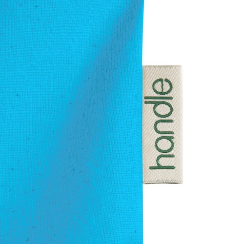 Shopper en coton organique 140g/m2, anses longues - 5