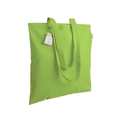 Shopper en coton organique 140g/m2, anses longues - 1
