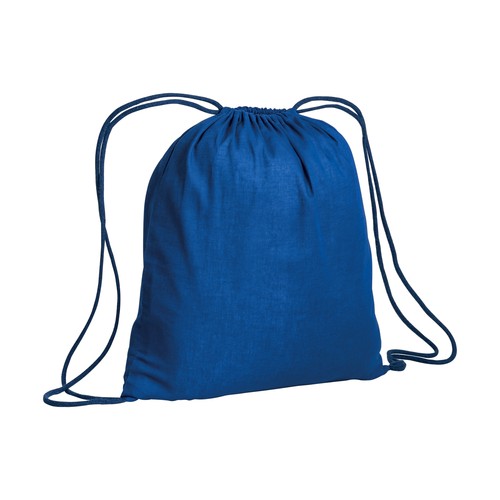 Sac à dos en coton 95g/m2 personnalisé avec fermeture réglable à cordon