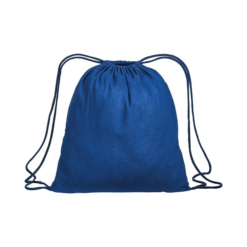 Sac à dos en coton 95g/m2 avec fermeture réglable à cordon - 2