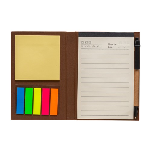 Bloque-notes avec papiers stylo et adhésif - 2