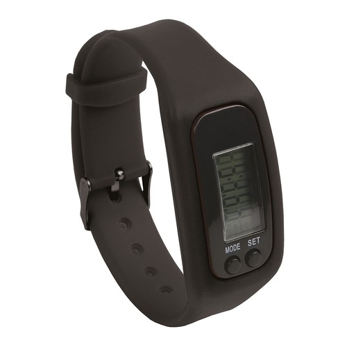 Montre connectée personnalisée : pedomètre, calorie brûlée, distance parcourue, montre. Bracelet en gomm