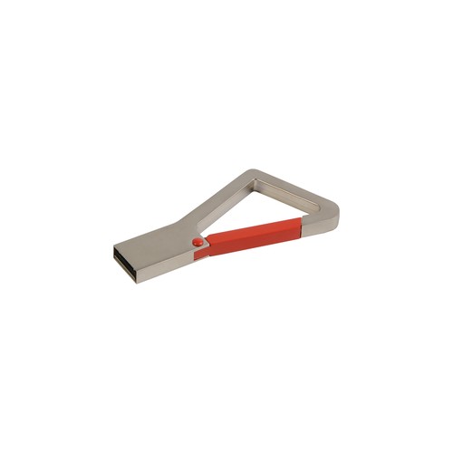 Clé USB 4 GB en métal avec mousqueton personnalisé