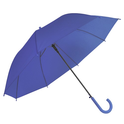 Parapluie automatique personnalisé avec cadre en métal et poignée en plastique incurvée en PEVA