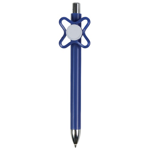 Stylo en plastique coloré avec fileur coloré - 1