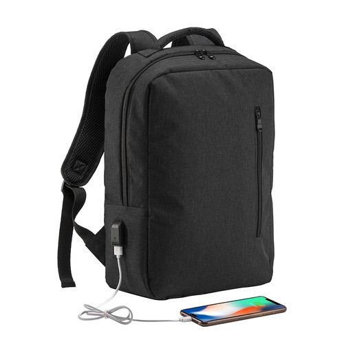 Sac pour ordinateur portable polyester 300D avec 3 poches - 1