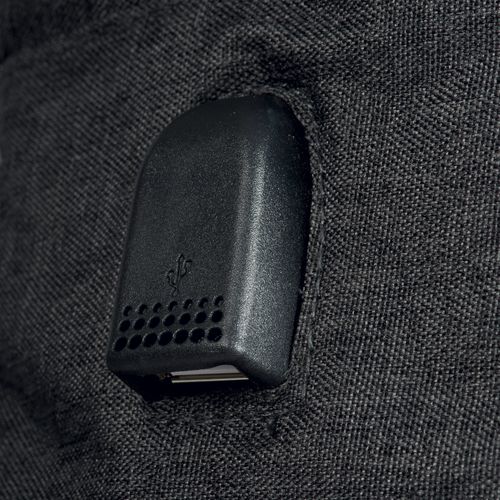 Sac pour ordinateur portable polyester 300D avec 3 poches - 4