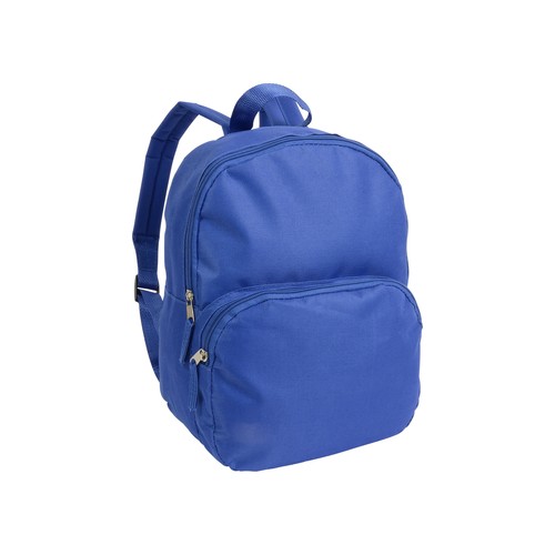 Mini sac à dos en polyester 600D avec 2 poches. Epaules réglables et dos renforcé - 1