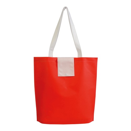 Sac shopper pliable en TNT 80g/m2 avec anses longues - 2