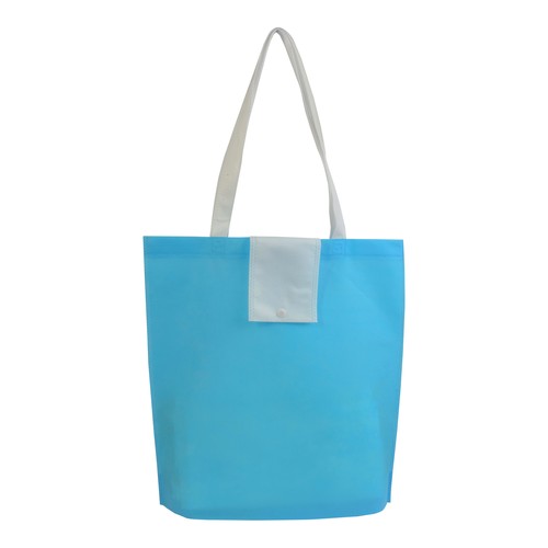 Sac shopper pliable en TNT 80g/m2 avec anses longues - 2