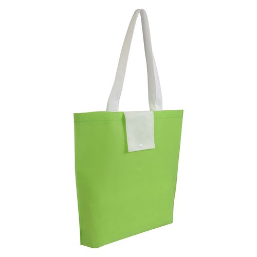 Sac shopper pliable en TNT 80g/m2 avec anses longues - 1