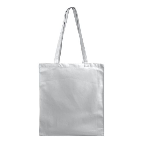 Sac shopping en coton 180 g/m2 avec anses longues et soufflet - 3
