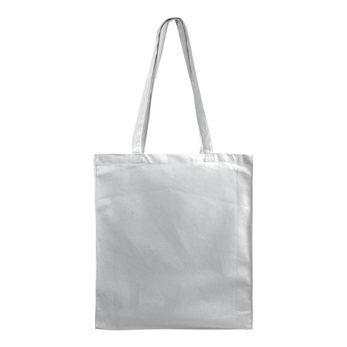Sac shopping en coton 180 g/m2 avec anses longues et soufflet - 3