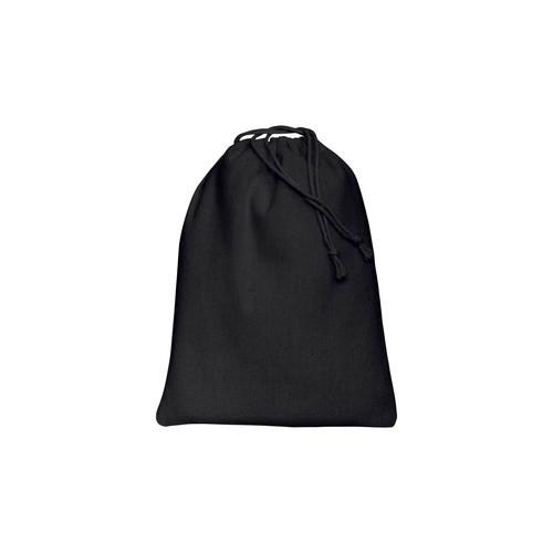 Sac en coton 120 g/m2 avec fermeture en cordon, 15 x 20 cm - 2