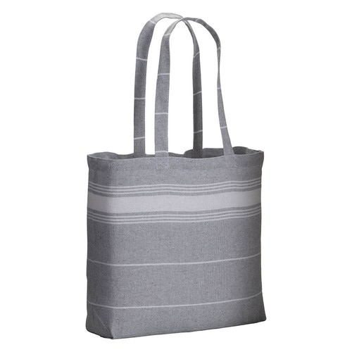 180 g/m2 cotton fouta shopping bag, long handles