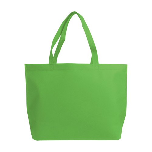 Sac shopping en TNT thermo-saudé, avec anses longues et soufflett - 2