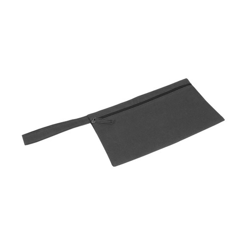 Porte-documents en polyester avec fermeture zip et poignée pratique - 1