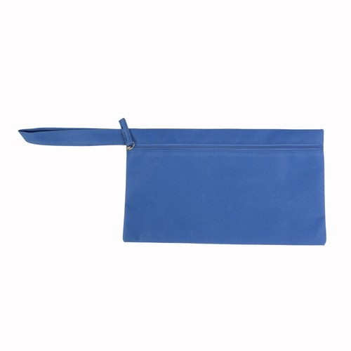 Porte-documents en polyester avec fermeture zip et poignée pratique - 2