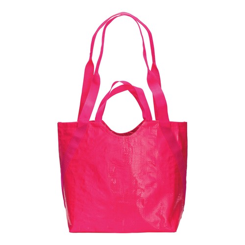 Sac shopper en polypropylène avec doubles anses (long et court) - 2