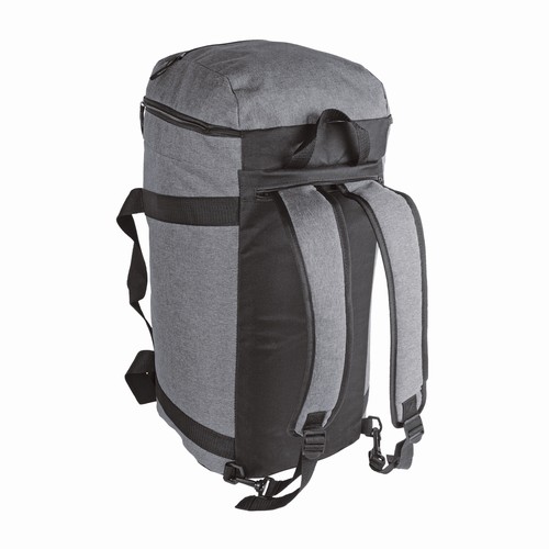 Sac de sport en polyester twotone avec bretelles extractibles et poche porte-chaussures - 4