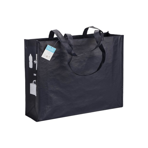 SHOPPER CON FUELLE R-PET (PLÁSTICO RECICLADO), ASAS LARGAS
