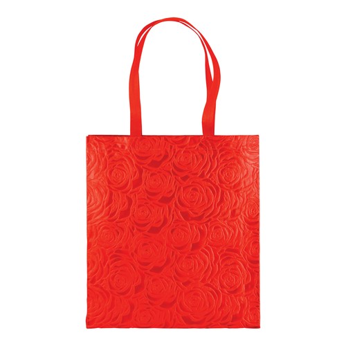 Sac Shopping en TNT thermo-saudé, avec anses longues et soufflett - 3