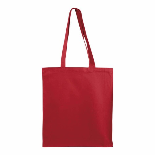 Sac shopping en coton 180 g/m2 avec anses longues et soufflet - 3