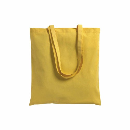 Sac shopping en coton 180 g/m2 avec anses longues et soufflet - 2