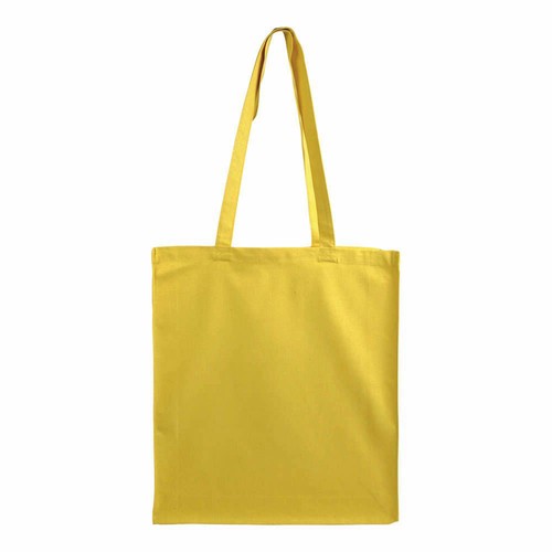 Sac shopping en coton 180 g/m2 avec anses longues et soufflet - 3