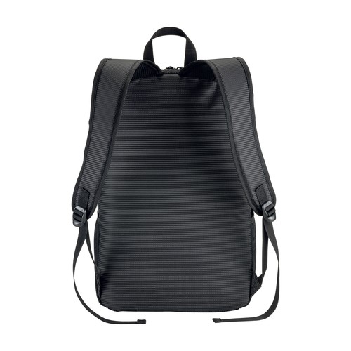 Sac à dos porte PC en dobby nylon avec 3 poches - 3