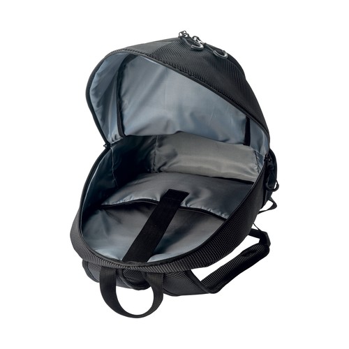 Sac à dos porte PC en dobby nylon avec 3 poches - 4