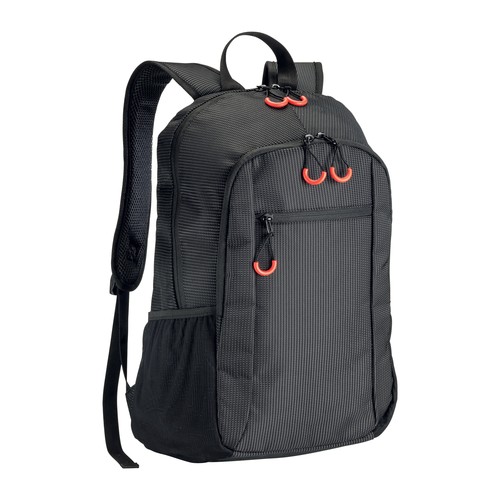 Sac à dos porte PC en dobby nylon avec 3 poches personnalisé
