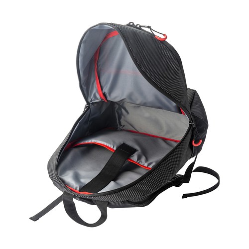 Sac à dos porte PC en dobby nylon avec 3 poches - 4