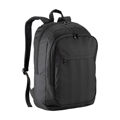 Sac à dos d'ordinateur 17 pouces personnalisé en polyester 300D avec trois poches