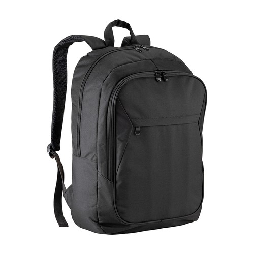 Sac à dos d'ordinateur 17 pouces en polyester 300D avec trois poches - 1