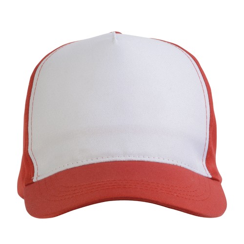 Chapeau en polyester, 5 panneaux, réglagé à velcro - 2