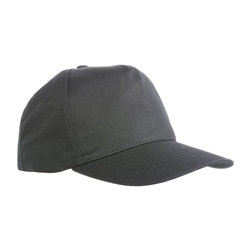 Casquette en RPET, 5 panneaux, fermeture en velcro - 1
