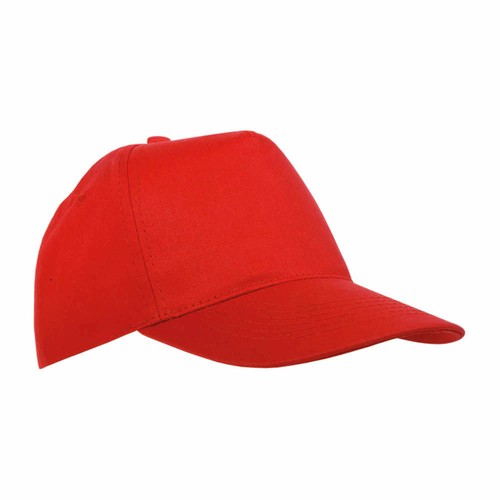 Casquette en RPET, 5 panneaux, fermeture en velcro - 1